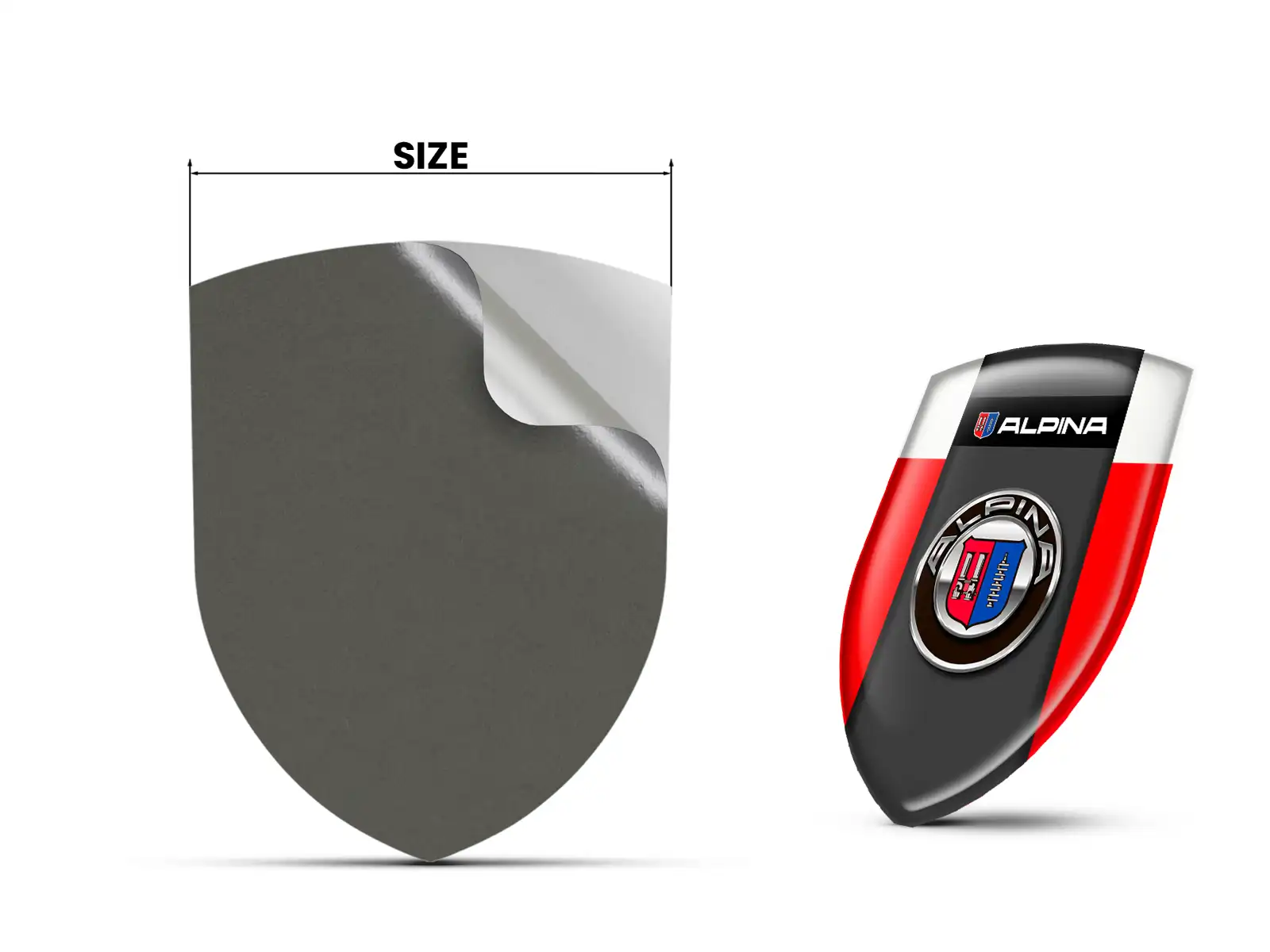 Alpina Silikonsticker Robust Hochwertig Professionell